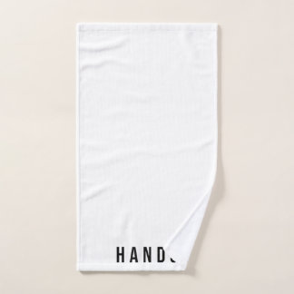 Mãos toalha
