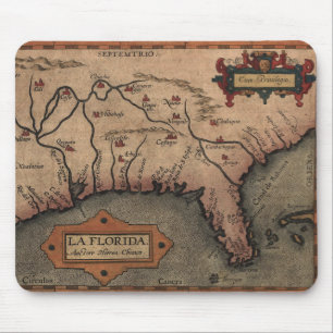 Mapa 1584 de Florida do La Mousepad