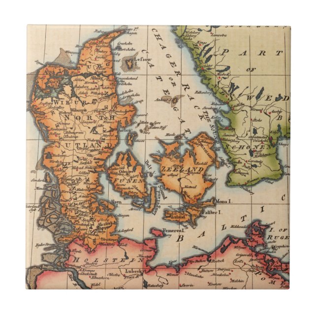 Mapa antigo antigo inspirado (10) (Frente)