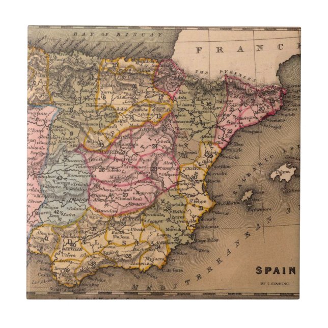 Mapa antigo antigo inspirado (5) (Frente)