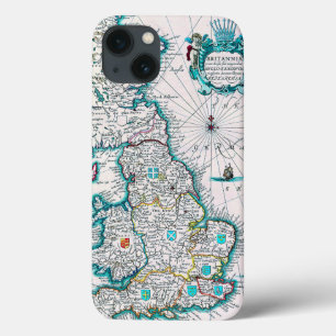 Mapa antigo da Britânia