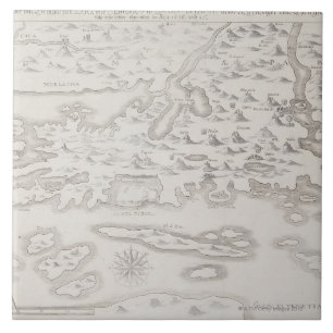 Mapa antigo de Croatia