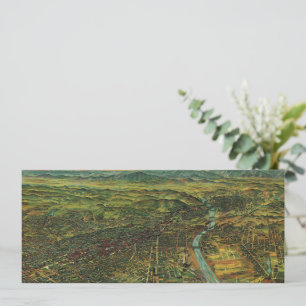 Mapa Antigo de Los Angeles, Califórnia e Rio