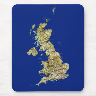 Mapa BRITÂNICO Mousepad