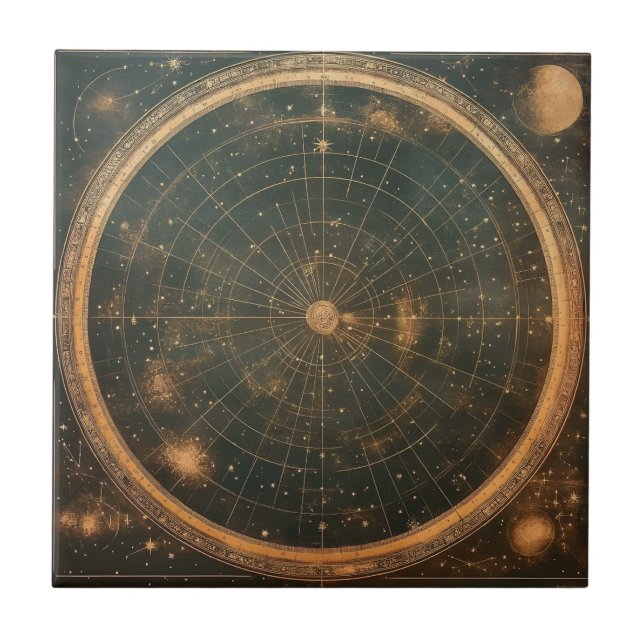 Mapa Celestial das Estrelas do ouro (2) (Frente)