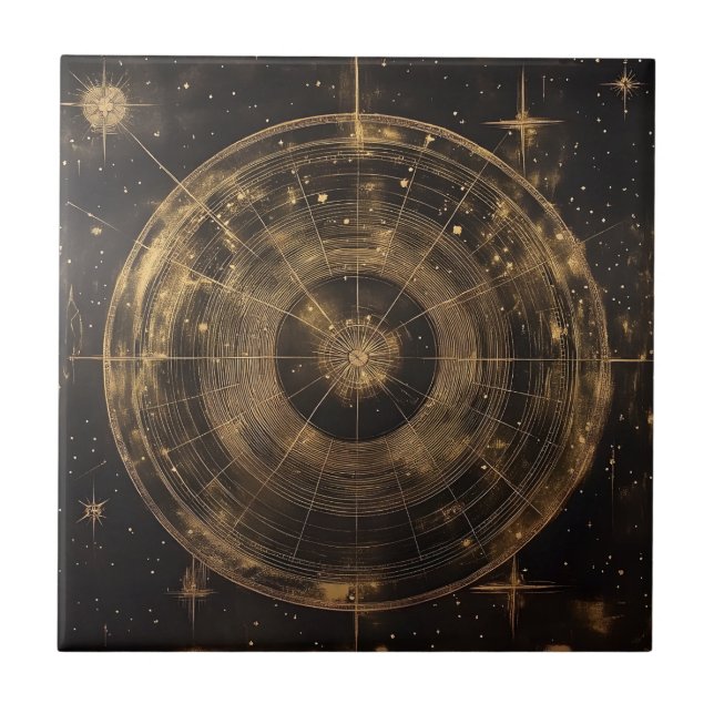 Mapa Celestial das Estrelas do ouro (5) (Frente)