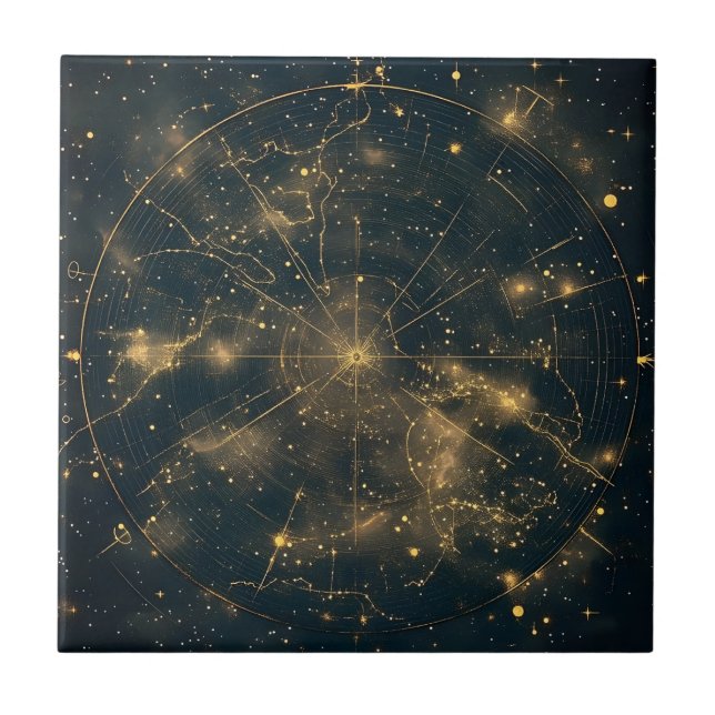 Mapa Celestial das Estrelas do ouro (5) (Frente)