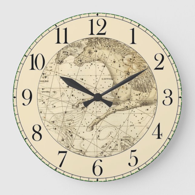 Mapa Celestial do Atlas - Relógio Grande (Frente)