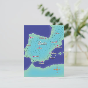 Mapa clássico de Espanhas