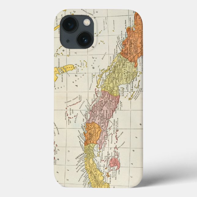 MAPA: CUBA, 1900 (Verso)