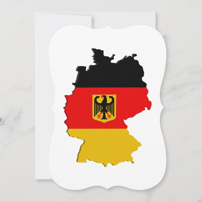 mapa da Alemanha (Frente)