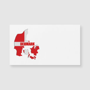 Mapa da Dinamarca