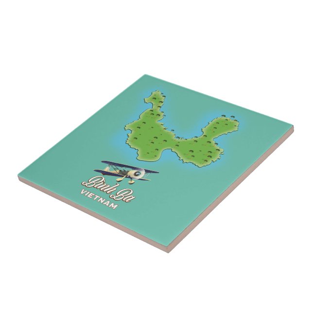 Mapa da Ilha Bình Ba mapa Vietnam (Lateral)