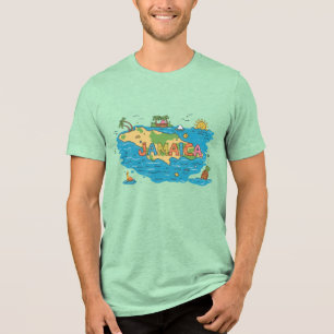 mapa da ilha da Jamaica
