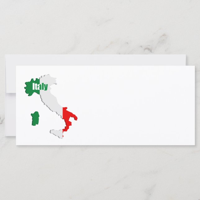 Mapa da Itália (Frente)