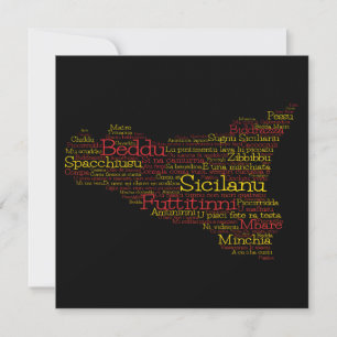 Mapa de Arte em Palavras da Sicília