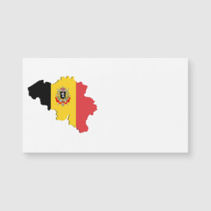 Mapa de Bélgica
