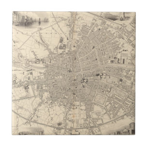 Mapa de Dublin, Ireland