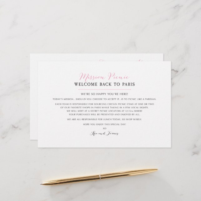 Mapa de Eventos de Paris no Fim de Semana do Casam (Frente/Verso In Situ)