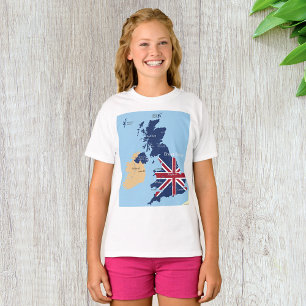 Mapa De Excelentes De Camisetas De T-Shirt De Ingl