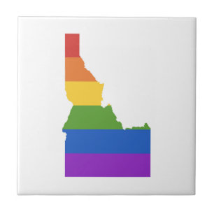 Mapa de Gay dos EUA Estado de Idaho