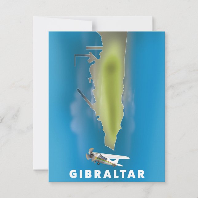 Mapa de Gibraltar (Frente)