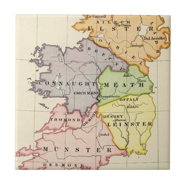 Mapa de Ireland (Frente)