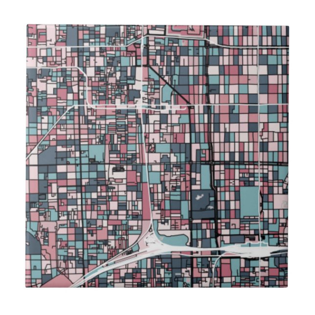 Mapa de Kyoto Japão (Frente)