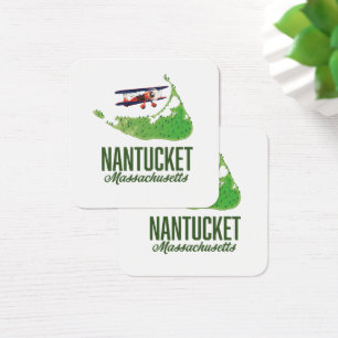 Mapa de Massachusetts de Nantucket
