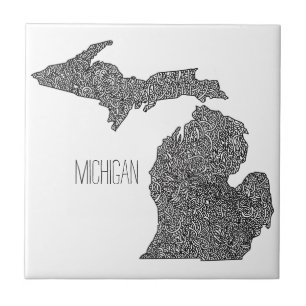 Mapa de Michigan