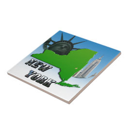 Mapa de Nova Iorque, Estátua da Liberdade, Monumen