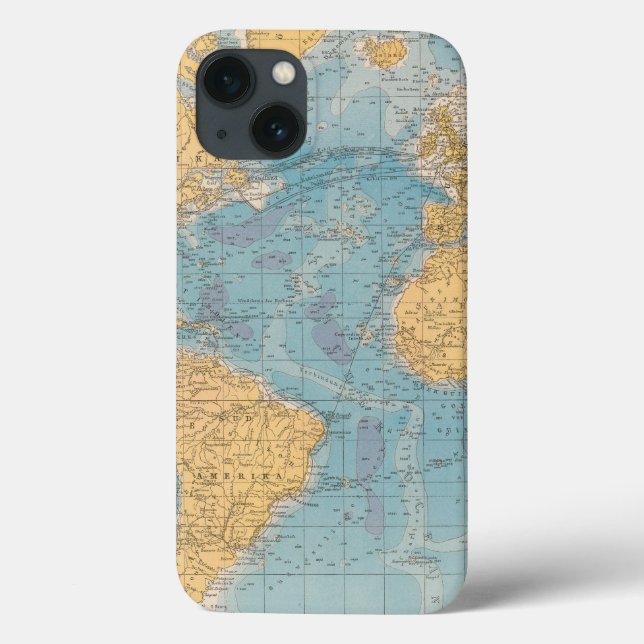 Mapa de Oceano Atlântico (Verso)