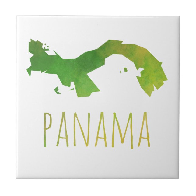 Mapa de Panamá (Frente)