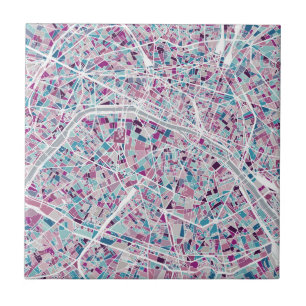 Mapa de Paris France