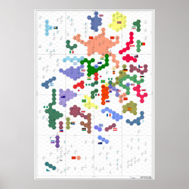 Mapa de Poster do Setor Terrestre