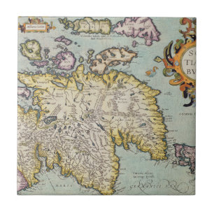 Mapa de Scotland Miliaria Scotia