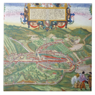 Mapa de Serravalle, 'de Civitates Orbis Terrarum