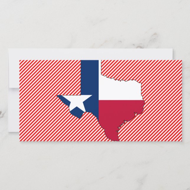Mapa de Sinalizador do Texas (Frente)