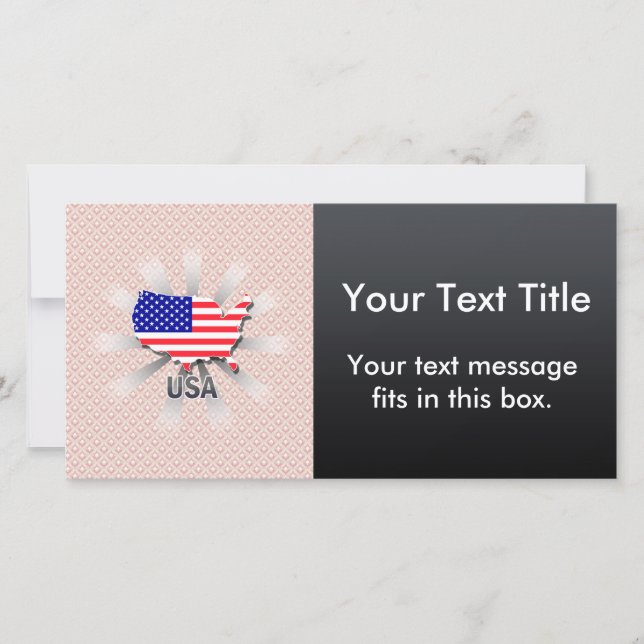 Mapa de Sinalizador dos Estados Unidos 2.0 (Frente)