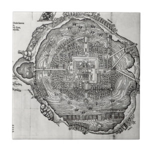 Mapa de Tenochtitlan