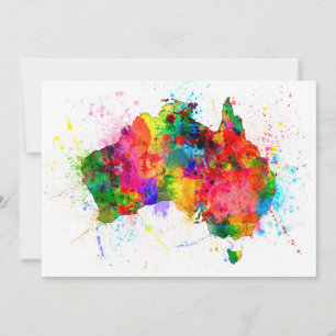 Mapa de Tintas da Austrália
