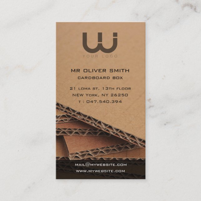 Mapa de visita profissional, fundo cartão (Frente)