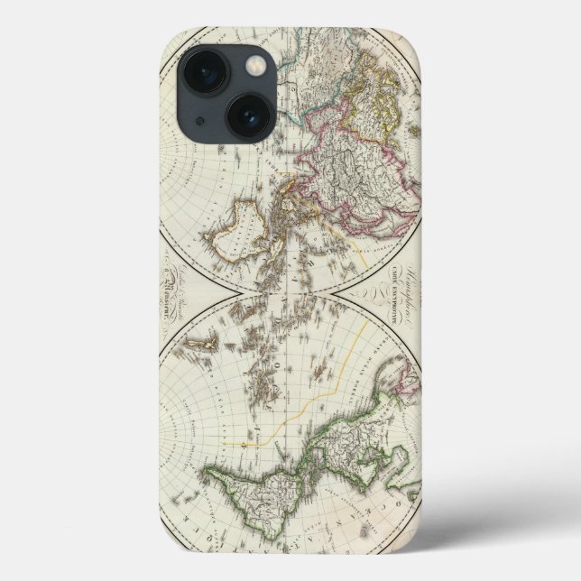 Mapa do Atlas de Paris (Verso)