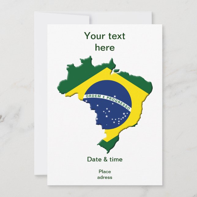 mapa do Brasil (Frente)