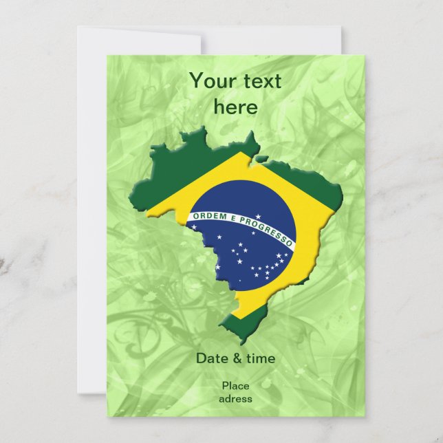 mapa do Brasil (Frente)