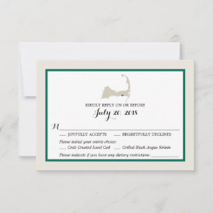 Mapa do Cabo Cod de Dennis Port  Menu RSVP de Casa