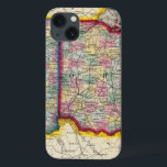 Mapa do condado de Ohio, e de Indiana<br><div class="desc">Mapa do condado de Ohio,  e de Indiana. Por Mitchell,  Samuel Augustus (186). Publicado por '' Phila: S.A. Mitchell Júnior".</div>