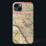 Mapa Do Condado Do Texas<br><div class="desc">Mapa Do Texas. Por Mitchell,  Samuel Augustus (186). Publicado por ''Phila: S.A. Mitchell Jr".</div>