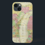 Mapa do estado de Michigan<br><div class="desc">Mapa do estado de Michigan e de território de Wisconsin. Pelo curtidor,  Thomas R. (183). Publicado por "Pensilvânia:  H.S. Curtidor".</div>