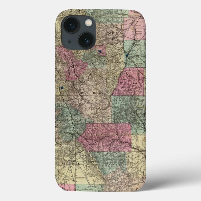 Mapa do Estado do Colorado (Verso)